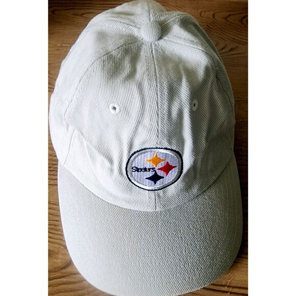Pittsburgh Steelers Baseball Cap Adjustable Strap Team Logo Fan Gear K - Picture 2 of 10
